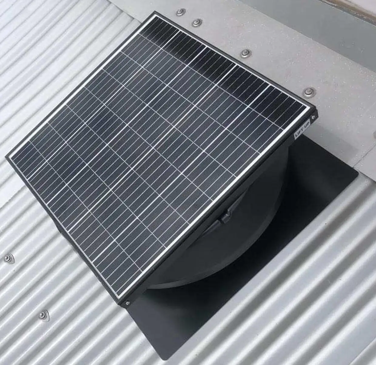 Free electrical pay DC powerful 60W 14 inch industrial roof exhaust fan kitchen hood solar extractor waterproof solar roof fan