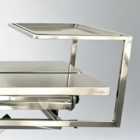 Table d'opération électrique pour animaux, table de manipulation vétérinaire en acier inoxydable pour clinique canino-felinoïde