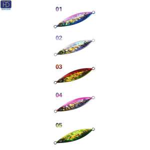 HYD OEM/ODM venta al por mayor <span class=keywords><strong>altwater</strong></span> 20G 30G brillo Vertical Metal plomo pesca jigging señuelo Jig señuelos fabricante de Señuelos de Pesca - Product Image 4