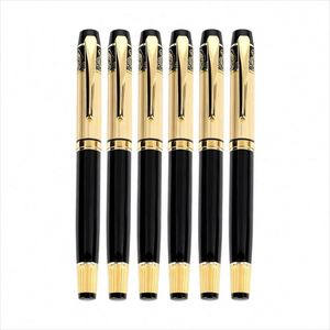 Luxury High Quality Metal Fountain <b>Pen</b> <b>Gold</b> Black Custom Logo 0.7mm Writing Diameter Men's Calligraphy Student Loose Custom - Product Image 6