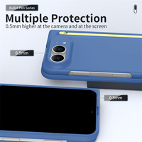 Nouvelle coque de téléphone pliable en plastique effet peau avec stylet pour iPhone Duo, protection d'écran en verre trempé transparent antichoc