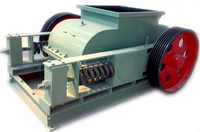 Concasseur à double rouleau pour argile et sols, machine efficace de fabrication de sable, poids de 9000 kg, facile à utiliser