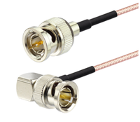 Câble coaxial mâle-mâle 75 ohms 3G-SDI avec connecteur BNC Q9 4K HD pour CCTV