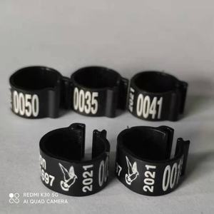 Aluminium Duif Been <span class=keywords><strong>Rings</strong></span> Identificeren Vogel Been Bands Plastic Ringen Met Maatwerk Blauwe Kleur 8Mm Training Duivenringen - Product Image 6