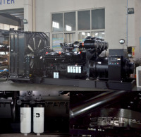 Groupe électrogène diesel silencieux en conteneur avec moteur Cummins, 1320 kW 1650 kVA