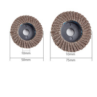Mini disque abrasif à lamelles de 2 pouces et 3 pouces Disque de meulage en métal Disque de polissage pour meuleuse d'angle