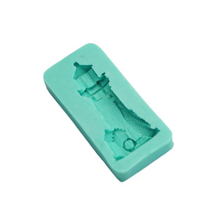 Ocean Lighthouse Silicone Mold 52x107mm Reusable Cake Decorating DIY Resin Soap Chocolate Fondant Mold - Product Image 3