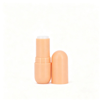 Tube vide en PP de 8g (0,28 oz) pour baume à lèvres, parfum solide, baume à la consoude, à mécanisme rotatif, écologique, pour production en série HX502B
