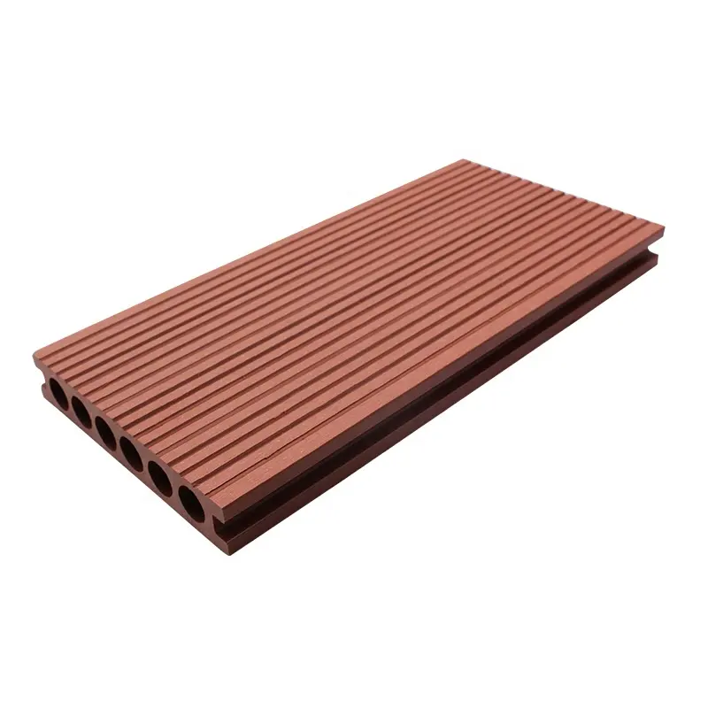 CONSMOS 150*20mm étanche durable 3D gaufré grain de bois creux WPC planche de terrasse pour balcon