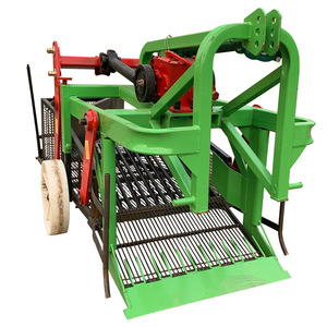Récolteuse d'arachides semi-automatique à transmission par engrenages, machine agricole verte pour usage agricole - Product Image 4