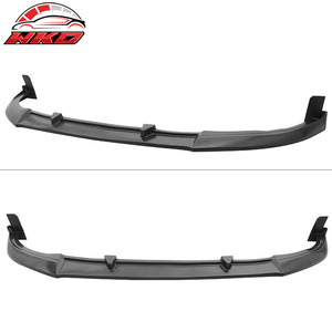 Compatible con Mustang V6 V8 2013-2014, Labio de Parachoques Delantero Estilo CV, Negro Sin Pintar - Product Image 2