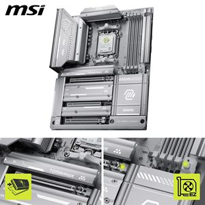 Carte mère ALIBABA ATX <span class=keywords><strong>MSI</strong></span> MAG X870E Tomahawk WiFi compatible avec les processeurs AMD Ryzen AM5-80A SPS VRM DDR5 - Product Image 3