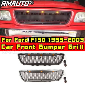 กระจังหน้ารถยนต์ กระจังหน้าแบบแข่ง สำหรับ Ford F150 ปี 1999-2003 ชุดแต่งรถยนต์ อุปกรณ์ตกแต่งรถยนต์ - Product Image 2