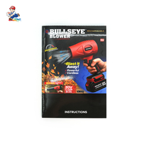 Impression numérique offset OEM de brochures agrafées, manuels de produits, livrets de spécifications avec marquage à chaud