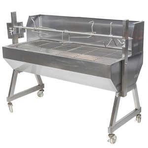 1500mm Stainless Steel Charcoal BBQ <strong>Grill</strong> Spartan Pig Spit Roaster <strong>Grill</strong> - Product Image 4