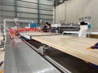 Extrudeuse entièrement automatique à double vis à rotation inverse pour profilés, planches et feuilles en HDPE, UPVC, PE, PVC, WPC et bois, rapport L/D 28:1, 39 tr/min