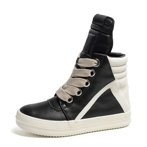 Chaussures Décontractées Montantes pour <span class=keywords><strong>Homme</strong></span> de Haute Qualité, Baskets Respirantes de Marque, Bottines Plates Grandes Tailles - Product Image 2