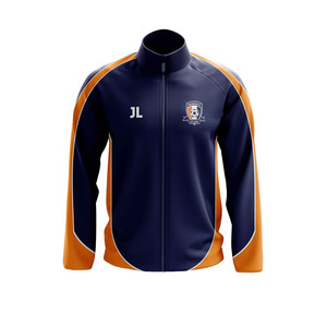 Bán Buôn Trống Windproof Thể Thao Theo Dõi Áo Khoác Biểu Tượng Tùy Chỉnh Đầy Đủ Dây Kéo Lên Tracksuit Theo Dõi Áo Khoác Cho Nam Giới - Product Image 1