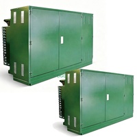 Équipement de distribution d'énergie extérieur pour installations industrielles, unité électrique intégrée, transformateur monté sur socle, sous-station