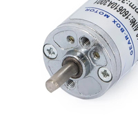 Moteur à engrenages planétaires micro 16 mm 3-12 V 50-200 tr/min 0,1-0,5 Nm pour serrure de porte intelligente, moteur CC à aimant permanent avec boîte de vitesses métallique