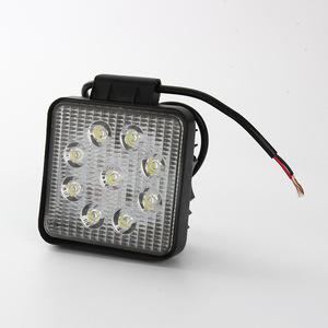 ไฟทำงาน LED สี่เหลี่ยมขนาด 4 นิ้ว ยี่ห้อ Kexin 9-LED แรงดันไฟฟ้า DC 12V กันน้ำ สำหรับรถขุด - Product Image 2