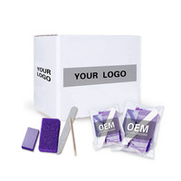 Kit de manucure jetable 3 en 1 personnalisable