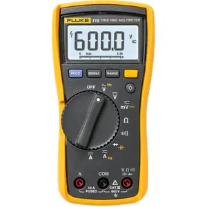 One-handed operation True-rms for accurate measurements non-contact voltage detection technology Fluke 115 True RMS Multimeter
