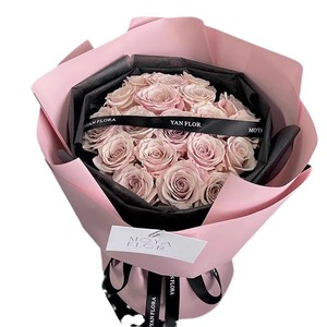 Bouquet de roses artificielles en savon éternel, exquis, à offrir à votre petite amie, sensation haut de gamme, <span class=keywords><strong>cadeau</strong></span> de Tanabata, de la Saint-Valentin ou d'<span class=keywords><strong>anniversaire</strong></span> - Product Image 5