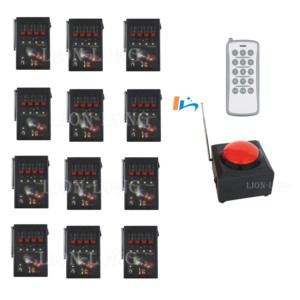 Système de tir de feux d'artifice à télécommande Révélation de sexe Mariage Fête Salve de feux d'artifice Bouton de démarrage rouge - Product Image 1