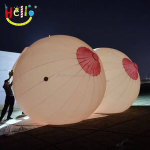 Modèle publicitaire gonflable géant d'art abstrait, gros seins gonflables - Product Image 3