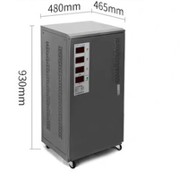 Chint TNS1 Régulateur de tension automatique Stabilisateur 380V 3-Phase AC Cuivre Matériel 50Hz Fréquence