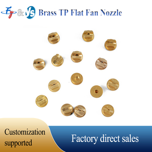 Brass Quạt phẳng phun vòi phun tip, chống nhỏ giọt, phẳng phun vòi phun để rửa TPU phun vòi phun Tip nhỏ giọt bằng chứng - Product Image 4