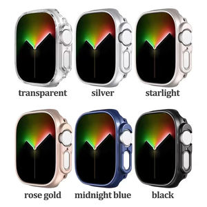 <span class=keywords><strong>Coque</strong></span> antichoc pour cadre de montre intelligente PC dur pour <span class=keywords><strong>Apple</strong></span> <span class=keywords><strong>Watch</strong></span> <span class=keywords><strong>Ultra</strong></span> 49mm Case - Product Image 4