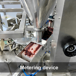 Machine d'emballage automatique de sachets à fermeture éclair pour mélasse de chicha, machine de remplissage et d'emballage de sachets préformés de nicotine pour chicha - Ventes Flash - Product Image 4