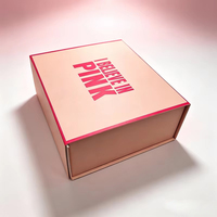 Boîte cadeau en carton, boîte d'emballage magnétique pliable à plat pour emballage cadeau de luxe
