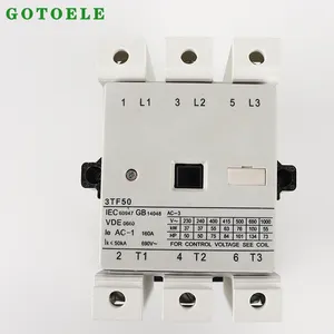 Contactor Ac 3TF50/22E serie Siemens 110A 2a + 2B 3 POLOS punto plateado de alta calidad