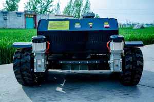 Tagliaerba telecomandato cingolato <span class=keywords><strong>di</strong></span> piccole dimensioni e alta potenza per la rimozione delle erbacce in frutteti, foreste e pendenze agricole - Product Image 6