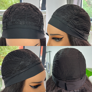 <span class=keywords><strong>Perruque</strong></span> bandeau synthétique sans colle, style <span class=keywords><strong>afro</strong></span> bouclé Yaki, classique, volumineuse, ondulée, effet ressort, <span class=keywords><strong>demi</strong></span>-<span class=keywords><strong>perruque</strong></span> bouclée birmane, vente en gros - Product Image 6