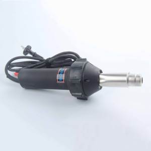 Pistolet à souder à air chaud pour soudure en plastique 1600W avec rouleaux de couture de toiture/sonde de testeur de couture et buse de soudure étui de transport en plastique - Product Image 3