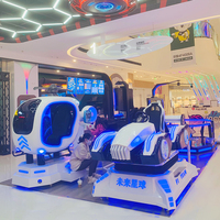 Parc d'attractions de réalité virtuelle en intérieur, jeux de course VR F1, simulateur de conduite automobile en fibre de verre, prix usine aéroport