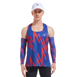 Canotta da Corsa Personalizzata Senza Cuciture, Leggera, Traspirante, per Maratona e Allenamento - Product Image 1