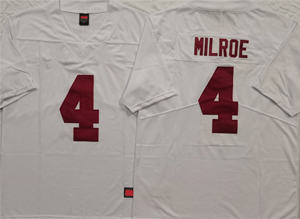 Groothandel Alabama College Voetbal Truien 4 # Milroe <span class=keywords><strong>2</strong></span> # Williams 31 # Anderson Jr Topkwaliteit Gestikte Vp Limited Voetbal Jersey - Product Image 3