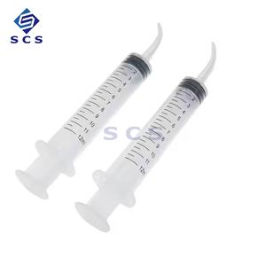 使い捨て12mlプラスチック経口医療用注射器,スケール歯科用灌漑設備付属品 - Product Image 1