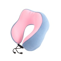 Oreiller de voyage en mousse à mémoire de forme en forme de U pour enfants et adultes, coussin de siège de voiture, soutien du cou, maintien, sommeil confortable, voyage