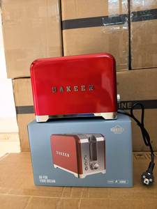 Ensemble de cuisine au design élégant avec <span class=keywords><strong>grille</strong></span>-<span class=keywords><strong>pain</strong></span> 2 fentes 1000W et bouilloire électrique en acier inoxydable 2L avec fenêtre de niveau d'eau - Product Image 2