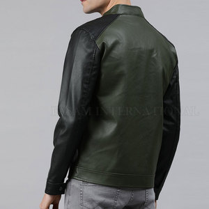 Genuine <b>Leather</b> <b>Jacket</b> Windproof and Thin Factory Price Stand Collar <b>Winter</b> Fashion <b>Leather</b> <b>Jacket</b> - Product Image 3