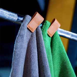Toallas Deportivas Absorbentes de Microfibra con Logotipo Personalizado, con Capucha Antideslizante para Ejercicio Físico - Product Image 3
