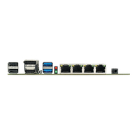 4 Ports Ethernet Moins cher Ultra Thin Nas 6 Sata Port Ddr5 Nano-Itx Mini-Itx 512Gb Intel Cpu N100 12Th Mini Itx Carte mère