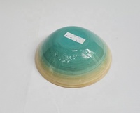 Neues Design orange blau Servier schalen Bambus Salats ch üssel hohe Qualität made in Vietnam