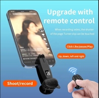 Control remoto de anillo de desplazamiento WiFi y 4G para la aplicación TikTok Kindle y dispositivos de lectura Sistema Android Función de giro de página de diseño abatible